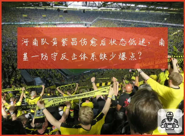河南队黄紫昌伤愈后状态低迷，南基一防守反击体系缺少爆点？