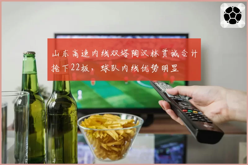 山东高速内线双塔陶汉林贾诚合计抢下22板，球队内线优势明显